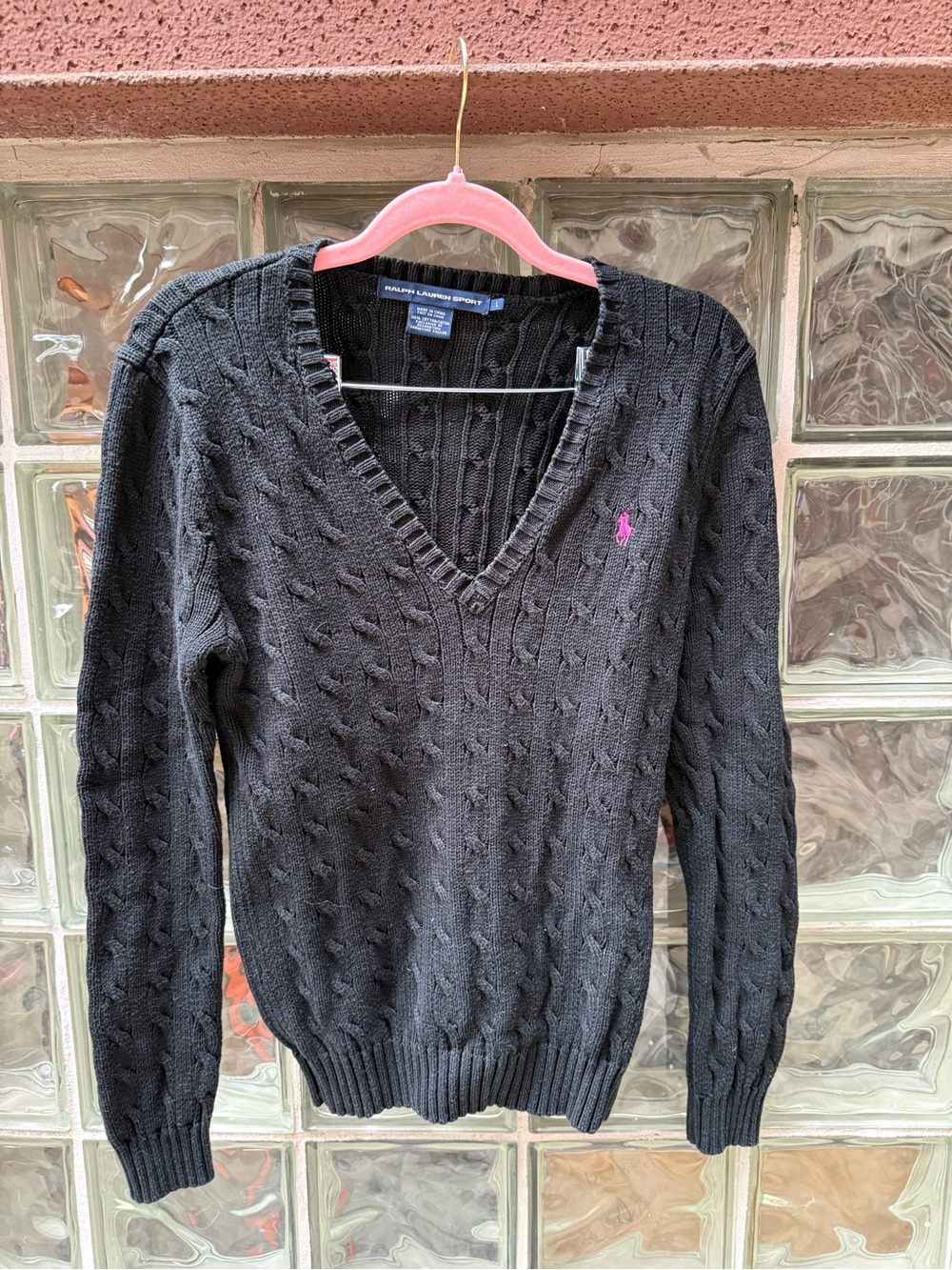 Vintage Ralph Lauren Sport Cableknit Sweater
